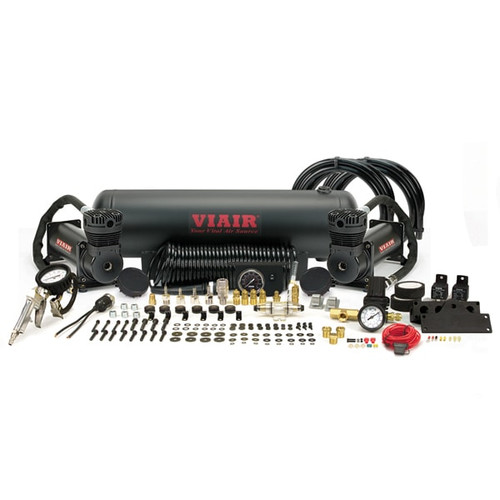 VIAIR Dual Stealth Black 480C Air System 200 PSI 3.53 CFM 40 Amp 12V (20022)