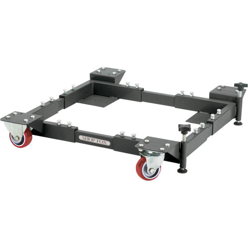 Shop Fox Adjustable Mini Mobile Base 600 lb Capacity (D2260A)