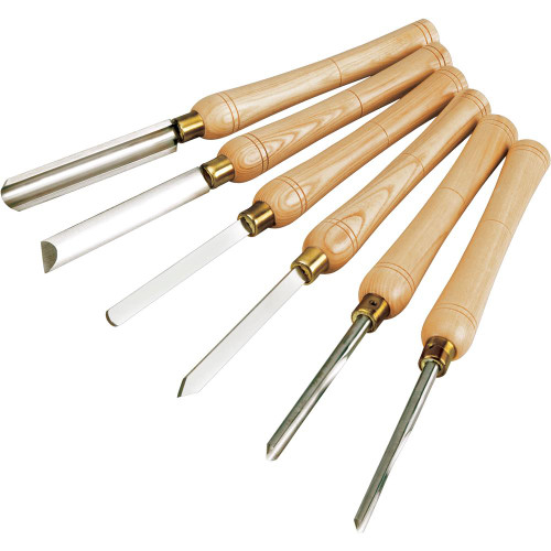 Shop Fox D3787 6 pc. HSS Lathe Chisel Set