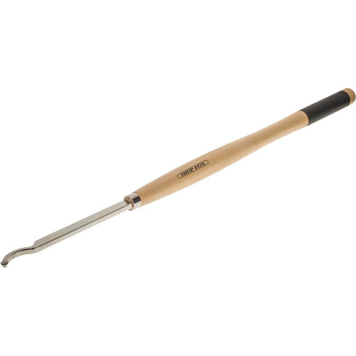 Shop Fox S-Curve Carbide Tipped Lathe Chisel for Hollowing Bowls and Vases 33-1/4 Inch (D4855)