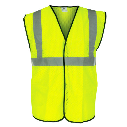 SAS Safety 690-1209 ANSI Class-2 Safety Vest, Yellow, Large