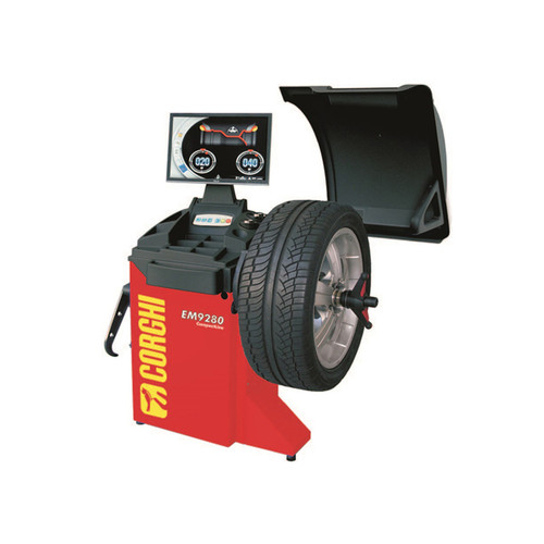 Corghi USA 0-21192801/00 Balanceador de roda com monitor LCD