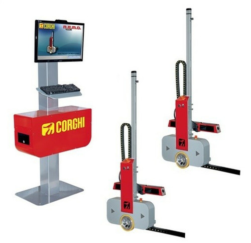 Corghi USA 0-34101801/00 REMO Compact Clampless Wheel Alignment System