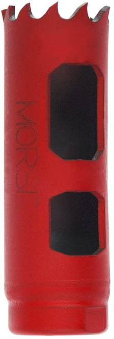 M.K. Morse MHS14 7/8" (22mm) Advanced Bi-Metal Hole Saw - No Arbor, 1-15/16"