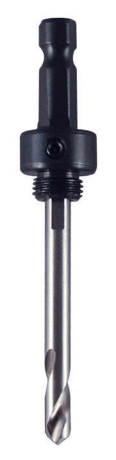 M.K. Morse MA34 3/8" Hex Hole Saw Arbor 1/2"-20 Thread, Fits MHS09 - MHS19