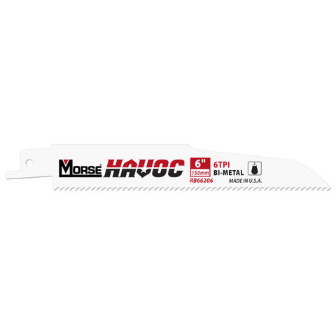M.K. Morse RB96210T03 9" x 7/8" x .062" HAVOC Demolition Bi-Metal Saw Blades