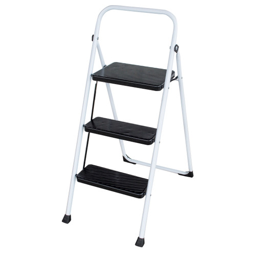 AmeriHome stl3stp escalera de mano plegable de tres escalones