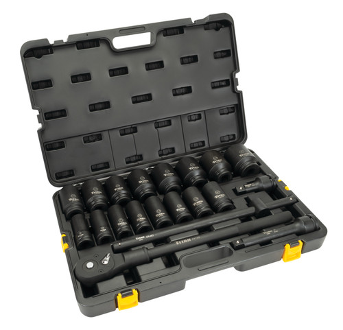 Titan Tools SAE Impact Socket Set 3/4" Drive 6-Point 20-Piece (44001)