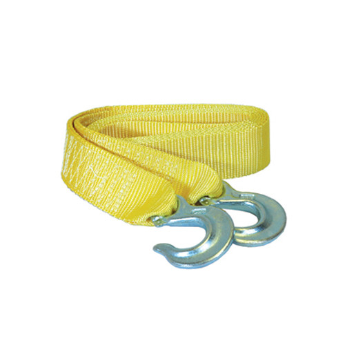 K Tool 73801 Tow Strap 2" x 10'  7,000 lb Capacity - Forged Hooks