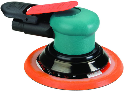 Dynabrade 59010 6-Inch Dynorbital-Spirit Random Orbital Sander, Silver