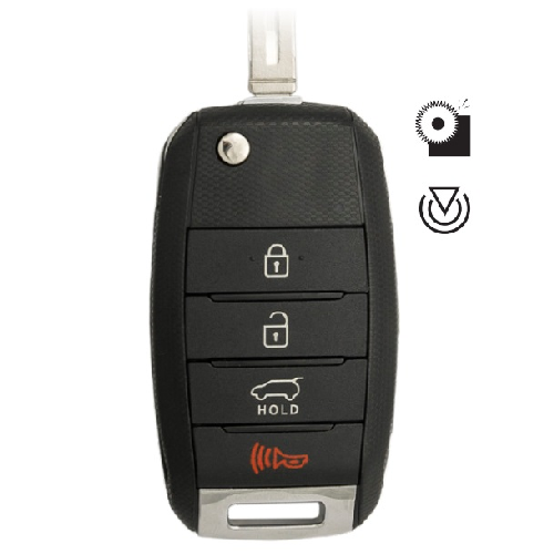 Ilco Ford Lincoln Navigator 5-Button Key Remote (FLIP-KIA-4B1)