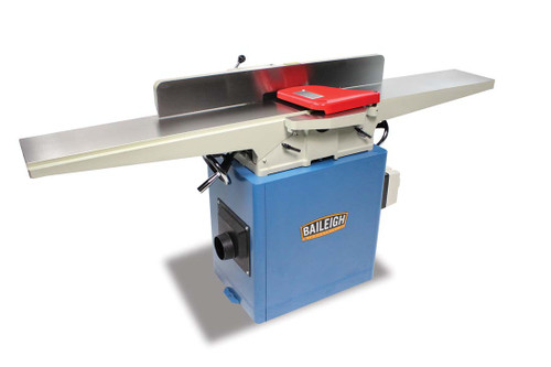 Baileigh 1230364 220V 1 Phase 2hp 8" Long Bed Jointer, 72" Table Length, 5000 rpm