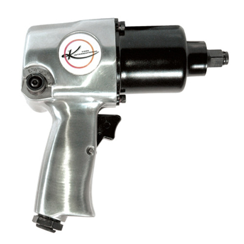 K Tool 81631 Air Impact Wrench, 1/2" Drive, 425 ft/lbs Ultimate Torque, with Heavy Duty High Output Motor