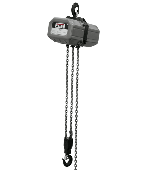 Jet 111500 1SS-1C-15, 1 Ton, 1Ph, 15' Lift, 115/230V, Prewired 230V