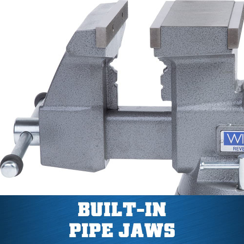 Wilton 4800R Model Reversible Bench Vise w/ 8" Jaw Width (28823)