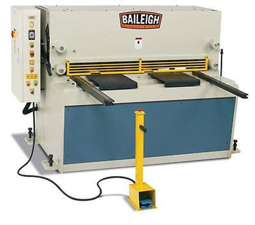 Baileigh 1012272 Tesoura hidráulica trifásica 480v para serviço pesado. 80" comprimento 1/4" suave