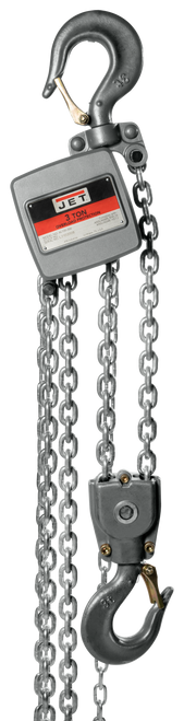 Jet L100-500WO-10 5-Ton Hand Chain Hoist w/10' Lift & OP (107100)