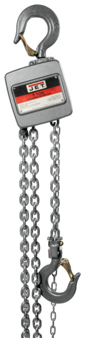 Jet AL100-100-10 1-Ton Hand Chain Hoist w/ 10' Lift (133110)
