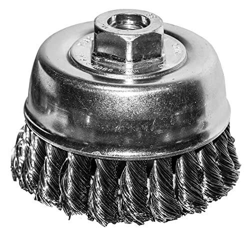 Century Drill Angle Grinder Cup Brush 2-3/4" Knot (76021)