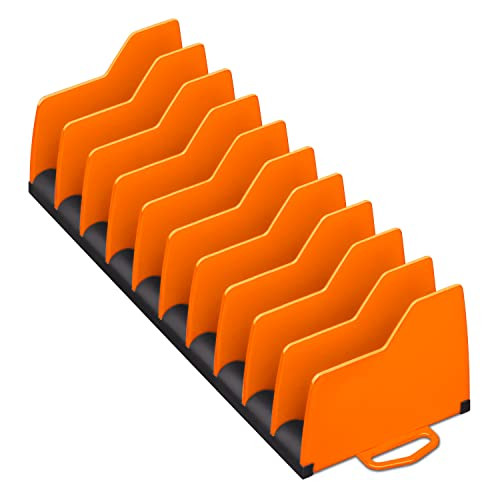 Ernst 5502 No-Slip 10 Tool Plier Organizer - Orange