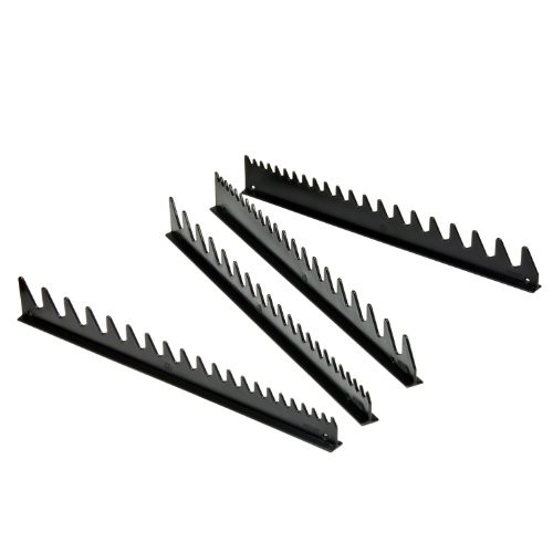 Ernst 6015 40 Tool Space Saver Wrench Rail Kit - Black