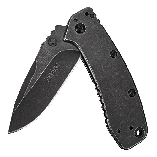 Kershaw 1556BW Cryo II Pocket Knife 3.25 In. Titanium Carbo-Nitride Coated Blade