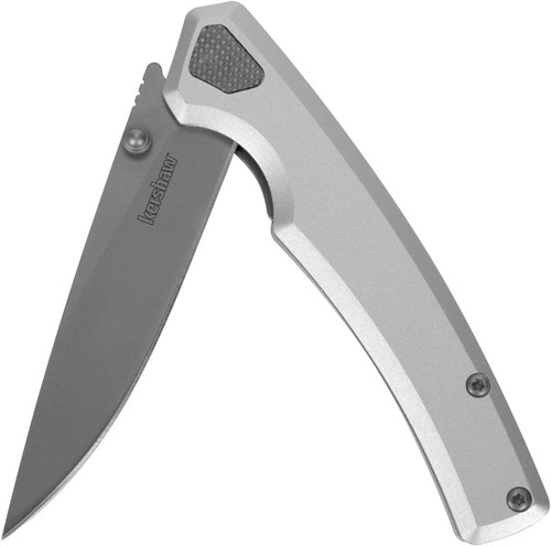 Kershaw 2131 Epistle Folding Knife; 3-Inch 8Cr13MoV SS Drop Point Blade