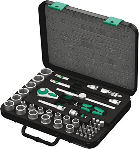 Wera 8100 SB 2 Zyklop 3/8" Metric Ratchet Set, 43 Pieces (05003594001)
