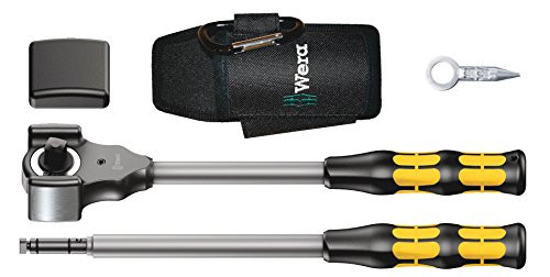 Wera 05133862001 8002 C 1/2 Koloss Ratchet Set with Pouch and Exte