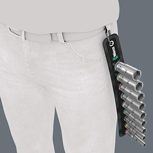 Wera Belt A Deep 1 Doppen Set, Met 1/4" -aandrijving
