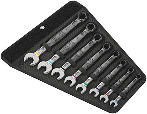Wera 05020241001 6003 Joker 8 Imperial Set 1 Combination Wrench Set, Imperial
