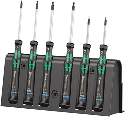 Wera Micro Ball-Head Hexagon Screwdriver Set (05118156001)