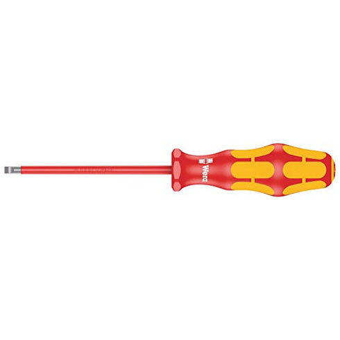 Wera 160i VDE Insulated Slotted Screwdriver 1.2 x 6.5 x 150mm (05006125001)
