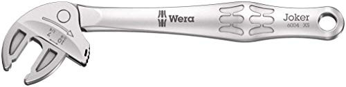 Wera 05020099001 6004 Joker XS مفتاح ربط ذاتي الإعداد، 7-10 × 1/4-3/8 بوصة × 117 ملم