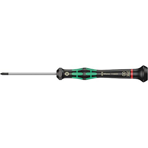 Wera Kraftform Micro Phillips Screwdriver #00 × 60mm (05118020001)
