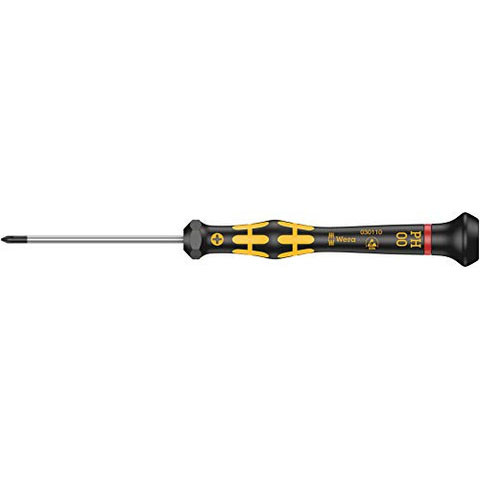 Wera Kraftform Micro Phillips Precision Screwdriver #00 × 60mm (05030110001)