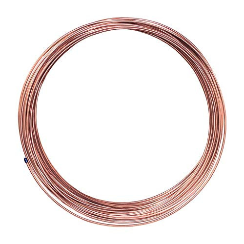 AGS Company CNC 3100 Nickel Copper Brake Line Tubing Coil 3/16" x 100 ' (CNC-3100)