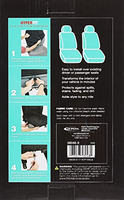 Body Glove 22-1-70331-9 Bucket Seat Cover (Universal Black Neoprene Snug Fi - 2