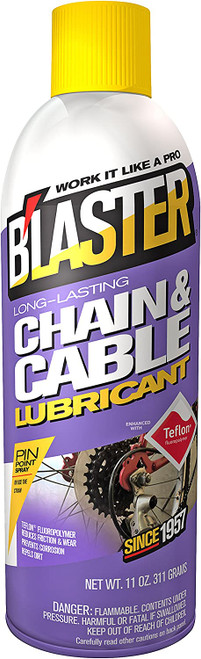 Blaster 16-CCL Long-Lasting Chain and Cable Lubricant, 11 oz, Multi