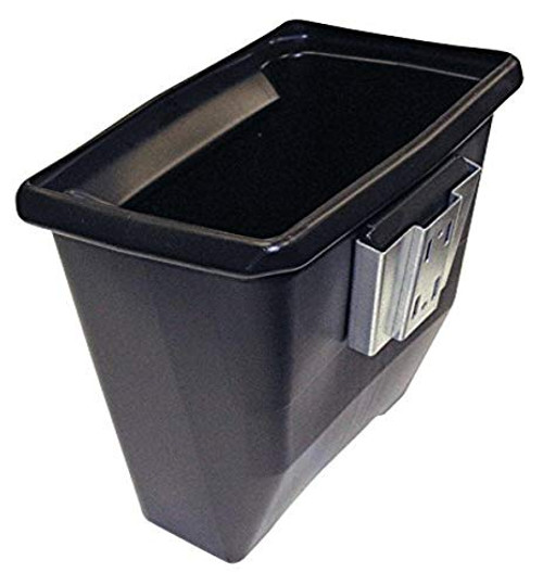 Carrand 94101HO Squeegee Bucket with Bracket, 1 Gallon , Black