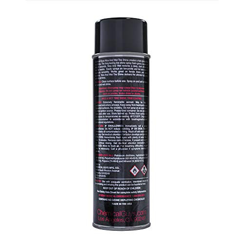 Chemical Guys TVDSPRAY101 Nice & Wet Tire Shine Trim Coating for