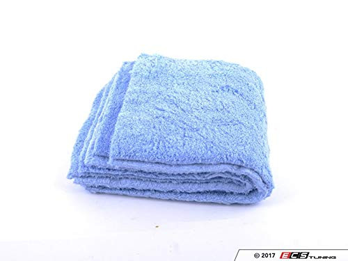 Chemical Guys Happy Ending Ultra Edgeless Microfiber Towel - 16in x 16in -  Red - 3 Pack - Case of 16 - MIC34103