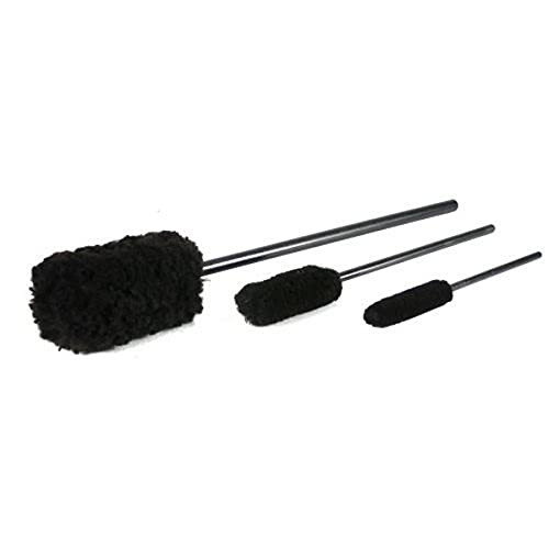 Chemical Guys acc_m10 brosses à roues en laine (3 brosses)