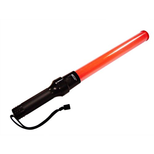 Dorcy 41-1061 20-Lumen 12-Inch LED Flashlight with Wrist Strap Lanyard, Orange