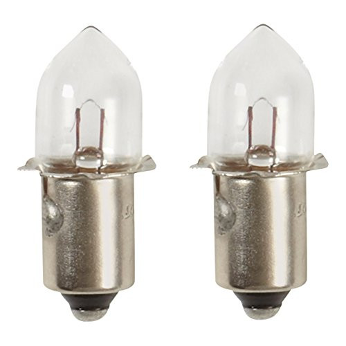 Dorcy 41-1662 2C/2AA-2.2-Volt, 0.47A Bayonet Base Krypton Replacement Bulb, 2-Pack