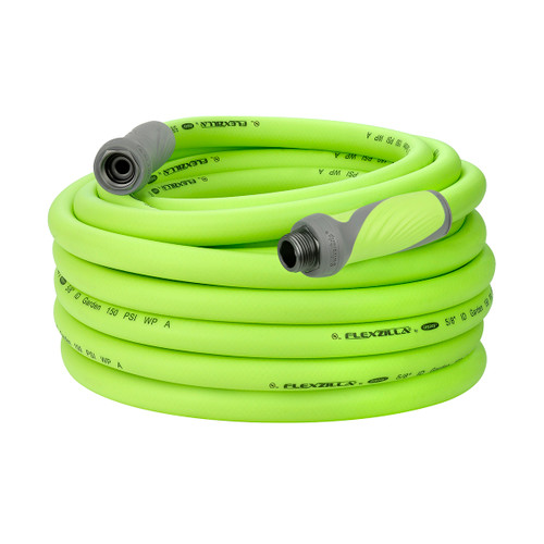 Flexzilla HFZG575YWS Garden Hose with SwivelGrip, 5/8 in. x 75 ft., Heavy Duty