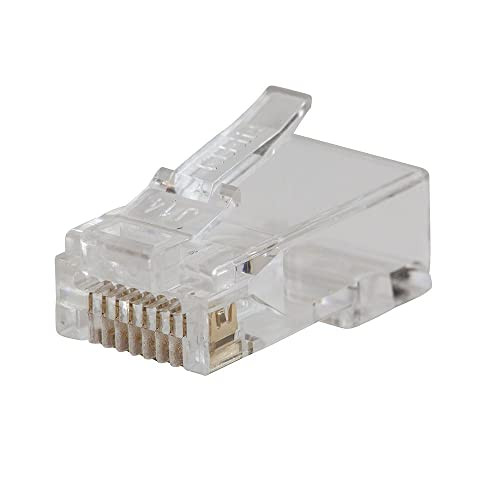 Klein Tools vdv826-762 pass-thru rj45-cat5e αρθρωτά βύσματα δεδομένων (πακέτο 200)