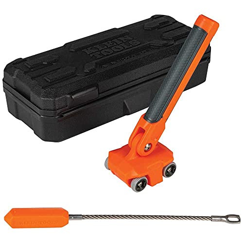 Klein Tools 50611 Magnetic Wire Puller, Fishes and Pulls Wire Cable Behind Walls