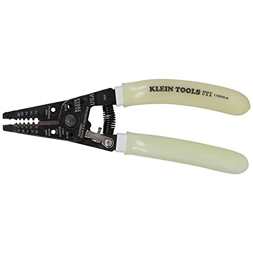 Klein Tools 11055GLW Wire Stripper / Cutter, Klein-Kurve Cutter, 10-18 AWG Solid