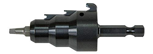 Klein Tools 85091 Escariador de conductos eléctricos con retención de puntas mejorada, 1/2, 3/4 y 1"